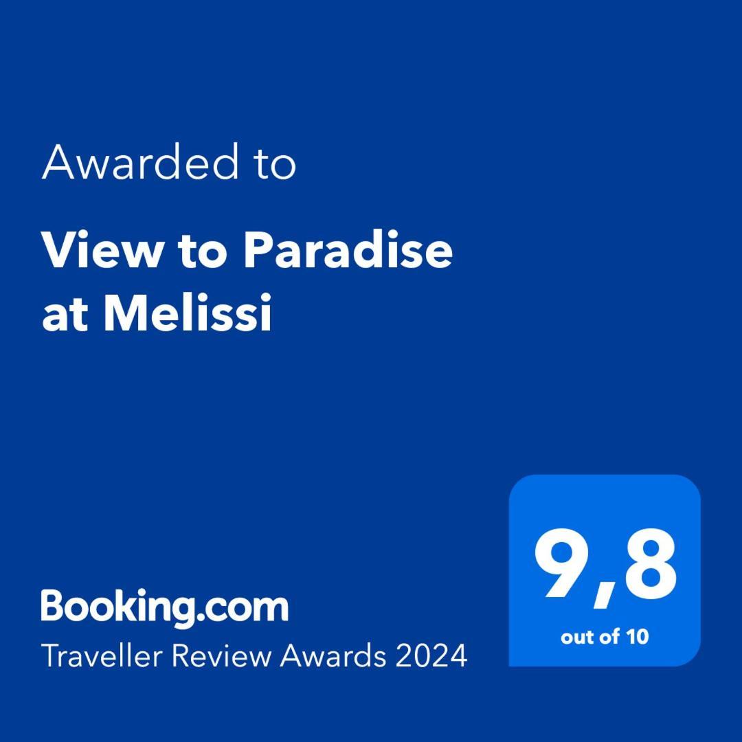 Melíssion View To Paradise At Melissi מראה חיצוני תמונה